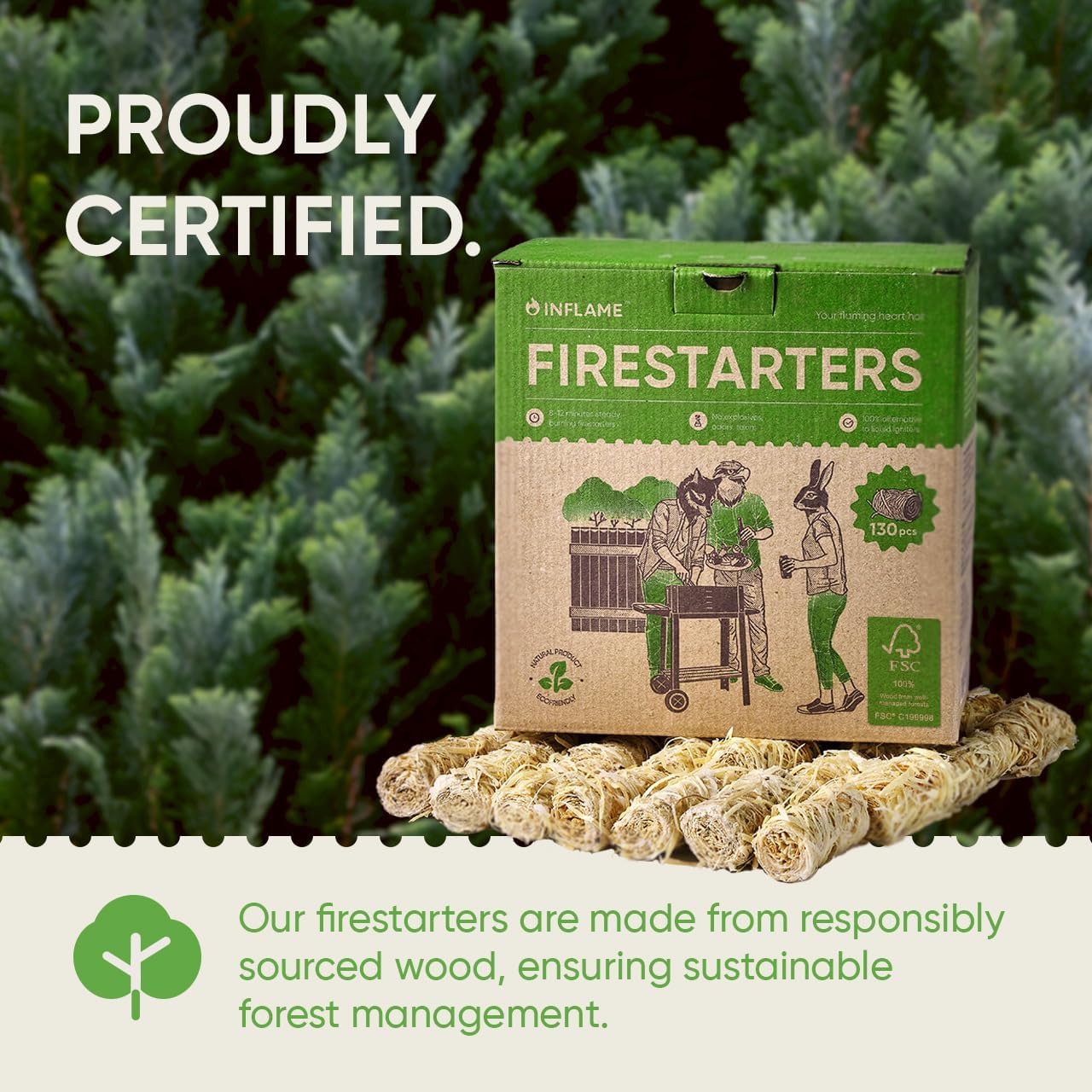 Easy Ignite Fire Starters