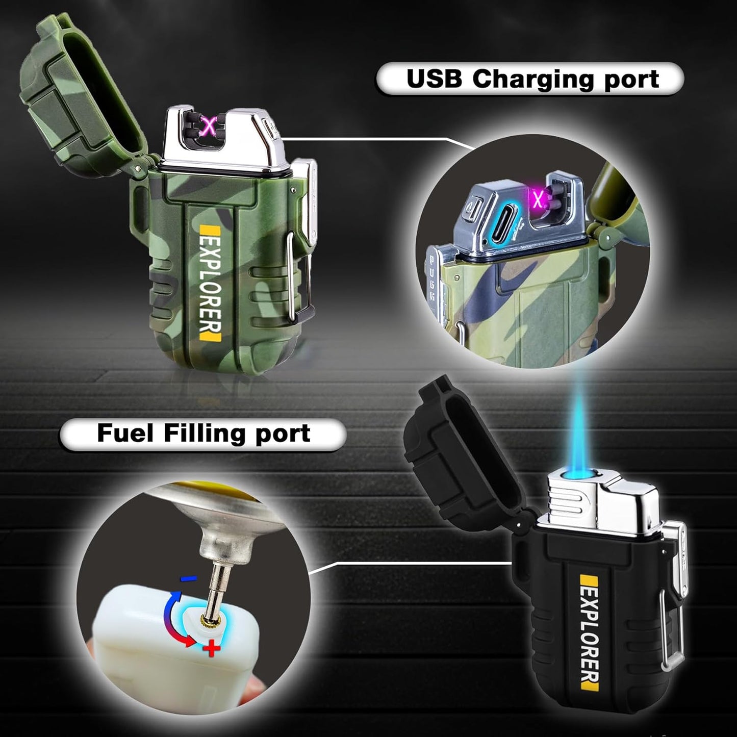 Adventure-Proof Plasma Lighter