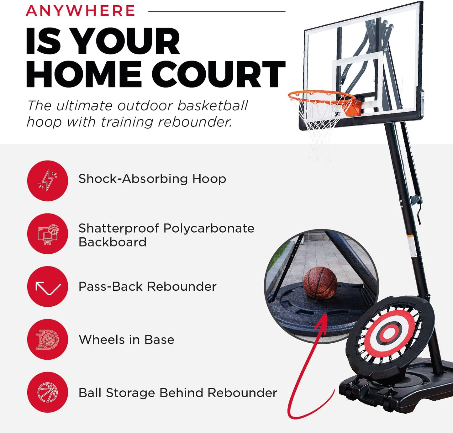 Ultimate Adjustable Basketball Hoop