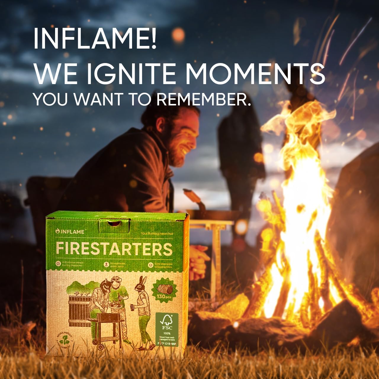 Easy Ignite Fire Starters
